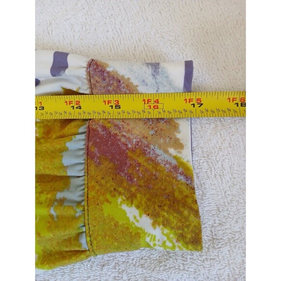 Attitudes by Renee Como Jersey Mesh Shoulder Top Plus Size 3X Printed Tee Shirt - Picture 16 of 16